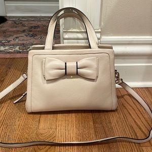 Kate Spade Cream Bow Purse
